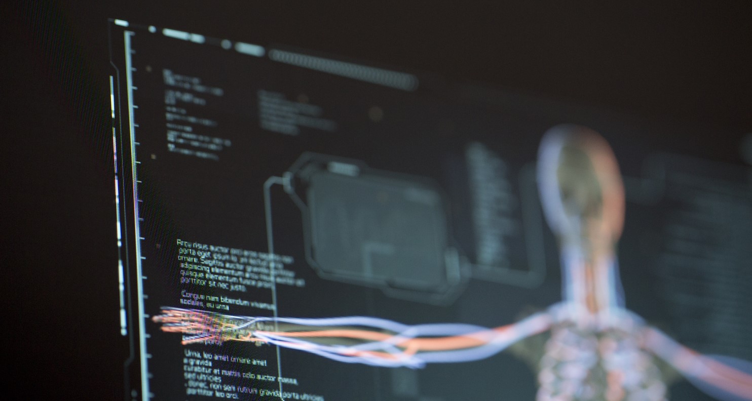 Annotated visual of digital body